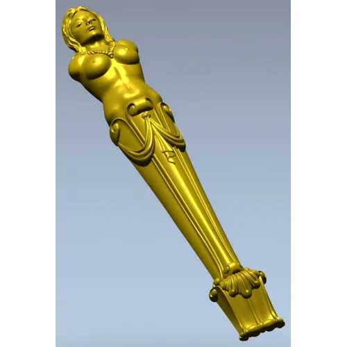 Кариатидная ножка - 3D модель STL для ЧПУ