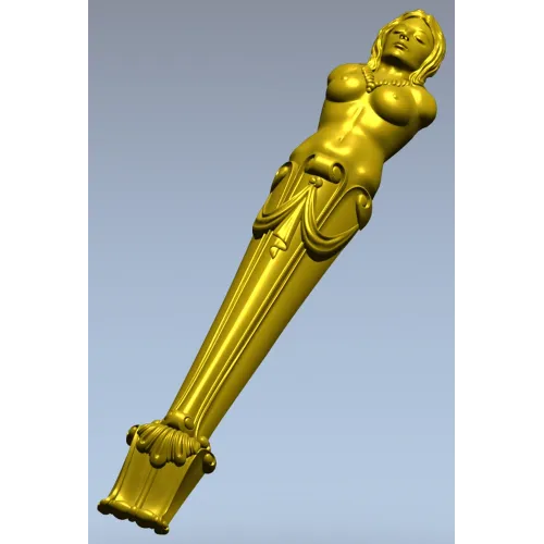 Кариатидная ножка - 3D модель STL для ЧПУ