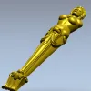 Кариатидная ножка - 3D модель STL для ЧПУ
