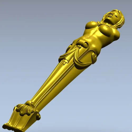 Кариатидная ножка - 3D модель STL для ЧПУ