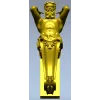 Кронштейн-атлант в классическом стиле - 3D модель STL для ЧПУ