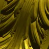 Акантовая декоративная опора в формате STL для ЧПУ