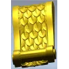 Decorative bracket 3D model in STL for CNC carving