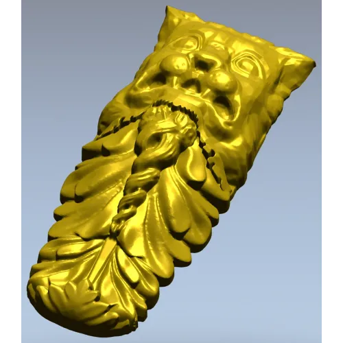 Маскарон-кронштейн для ЧПУ - 3D модель STL для фрезеровки