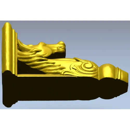 Кронштейн с конской головой - STL для ЧПУ