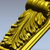 Кронштейн акантовый - 3D модель STL для ЧПУ