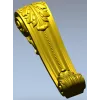 Классический акантовый кронштейн - 3D модель в формате STL для ЧПУ