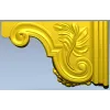 Кронштейн с акантом и гроздью - 3D модель STL для ЧПУ