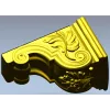 Кронштейн с акантом и гроздью - 3D модель STL для ЧПУ