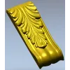 Ornate Acanthus Bracket - STL for CNC