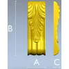 Ornate Acanthus Bracket - STL for CNC