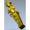 Caryatid Corbel - STL 3D model for CNC carving