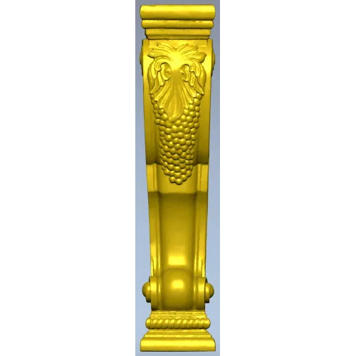 Кронштейн "Виноградная лоза" - 3D модель STL для ЧПУ