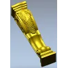Кронштейн "Виноградная лоза" - 3D модель STL для ЧПУ