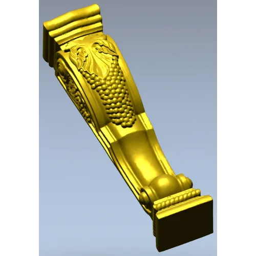 Кронштейн "Виноградная лоза" - 3D модель STL для ЧПУ