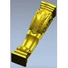 Кронштейн "Виноградная лоза" - 3D модель STL для ЧПУ