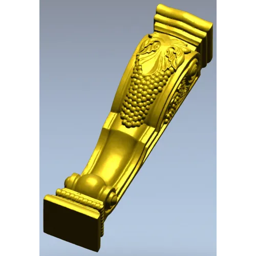 Кронштейн "Виноградная лоза" - 3D модель STL для ЧПУ