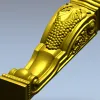 Кронштейн "Виноградная лоза" - 3D модель STL для ЧПУ
