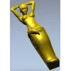 Elysian Caryatid Bracket - high-relief STL 3D model for CNC
