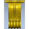 Acanthus Scroll Corbel - STL 3D model for CNC