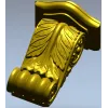 Acanthus Scroll Corbel - STL 3D model for CNC