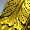 Acanthus Scroll Corbel - STL 3D model for CNC