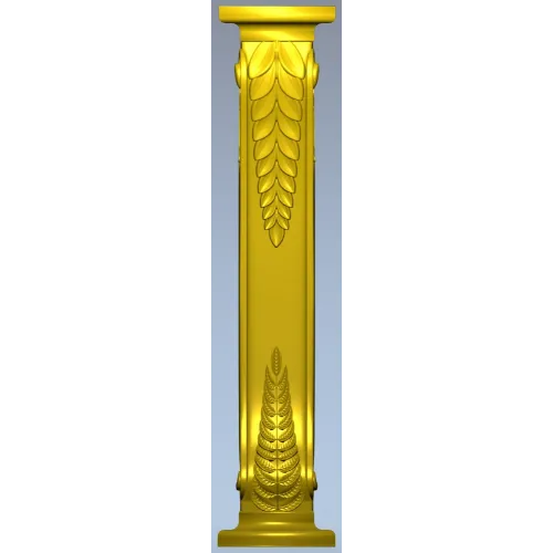 Classic Laurel Corbel 3D STL for CNC Router