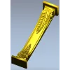 Classic Laurel Corbel 3D STL for CNC Router