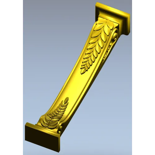 Classic Laurel Corbel 3D STL for CNC Router