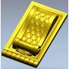 Scales & Scroll Decorative Bracket - STL 3D model for CNC