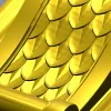Scales & Scroll Decorative Bracket - STL 3D model for CNC