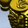 Regal Acanthus Corbel STL for CNC Milling