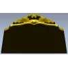 Кронштейн "Листовой Завиток" - 3D модель STL для ЧПУ