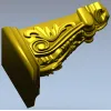 Imperial Acanthus Corbel STL 3D model for CNC