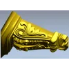 Imperial Acanthus Corbel STL 3D model for CNC