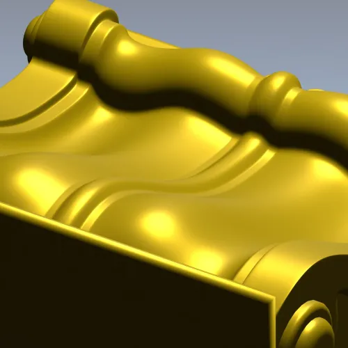 Декоративный кронштейн - 3D модель STL для ЧПУ