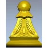 Декоративное навершие-кронштейн STL для ЧПУ