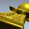 Декоративное навершие-кронштейн STL для ЧПУ
