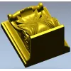 Кронштейн "Лира" - декоративная 3D модель STL для ЧПУ