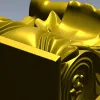 Кронштейн "Лира" - декоративная 3D модель STL для ЧПУ
