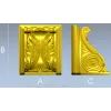 Кронштейн "Лира" - декоративная 3D модель STL для ЧПУ