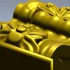 Regal acanthus corbel 3D STL for CNC milling