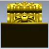 Regal acanthus corbel 3D STL for CNC milling