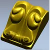 Кронштейн в барочном стиле - STL 3D модель для ЧПУ