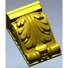 Кронштейн с акантом - 3D модель STL для ЧПУ
