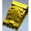 Кронштейн с акантом - 3D модель STL для ЧПУ