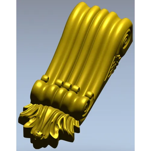 Классический декоративный кронштейн - 3D модель STL для ЧПУ