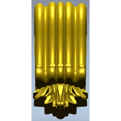 Классический декоративный кронштейн - 3D модель STL для ЧПУ