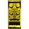 Декоративный кронштейн с акантом - STL для ЧПУ