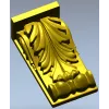 Acanthus Scroll Corbel - STL 3D Model for CNC Milling
